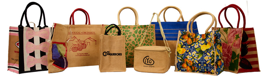 Customizable Jute Bags | Sacs en jute personnalisables