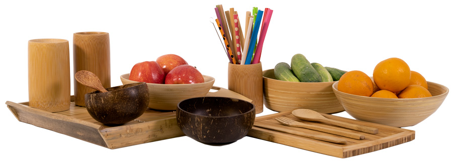 food tableware set Eco-friendly Reusable Food Packaging | set de Vaisselle écologique et réutilisable | Vaisselle écologique réutilisable