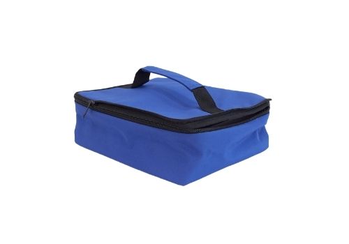 polyester bag blue | sac en polyester bleu