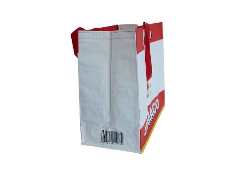 red white rpet bag | sac en repet blanc rouge